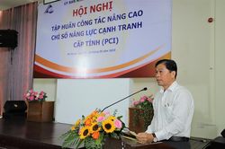 An Giang: Tập huấn công tác nâng cao Chỉ số năng lực cạnh tranh cấp tỉnh
