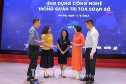 Hội thảo Ứng dụng công nghệ trong quản trị tòa soạn số