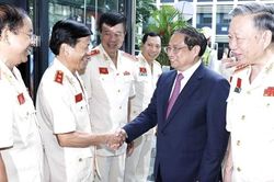 Thủ tướng Phạm Minh Chính dự khai mạc Đại hội thành lập Hội Cựu CAND Việt Nam
