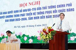 Thực hiện nhiều giải pháp sáng tạo trong nâng cao năng lực hệ thống phục hồi chức năng