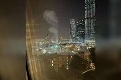 Video trung tâm tài chính của Moscow bị tấn công