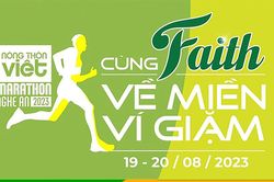 Lịch trình giải marathon 'Cùng Faith về miền Ví, Giặm' năm 2023