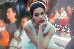 Vất vả chạy show, Hà Hồ vẫn bị 'hạ gục' bởi độ tình cảm của các nhóc tỳ