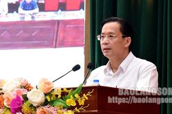 Tỉnh ủy Lạng Sơn tổ chức hội nghị học tập tác phẩm của Tổng Bí thư Nguyễn Phú Trọng