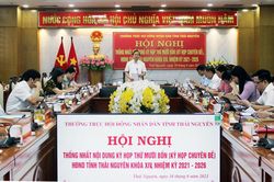 Thống nhất nội dung Kỳ họp thứ 14 HĐND tỉnh