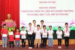 Tiếp sức em tới trường - Vì em hiếu học