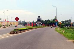 Tam Dương (Vĩnh Phúc): Chỉnh trang đô thị hướng tới kỷ niệm 25 năm ngày tái lập huyện