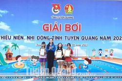 Giải bơi thiếu niên, nhi đồng tỉnh Tuyên Quang năm 2023