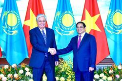 Kazakhstan coi Việt Nam là đối tác quan trọng tại châu Á-Thái Bình Dương