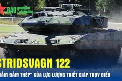 Stridsvagn 122 - 'Nắm đấm thép' của lực lượng thiết giáp Thụy Điển