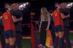 Nhà vô địch World Cup nữ 2023 bị Chủ tịch RFEF hôn lên môi tại bục vinh quang