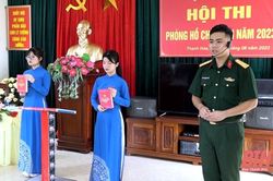 Bộ CHQS tỉnh Thanh Hóa hoàn thành tốt Hội thi phòng Hồ Chí Minh cấp Quân khu năm 2023