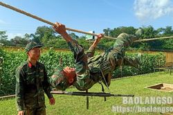 Lực lượng vũ trang tỉnh miệt mài luyện tập hướng đến hội thao