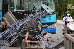 Hiểm họa mất ATGT từ xe ba bánh tự gióng