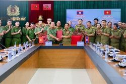 Tăng cường công tác phối hợp giữa Công an hai tỉnh Quảng Ninh và Xay Nha Bu Ly