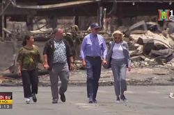 Tổng thống Mỹ Joe Biden thăm khu vực cháy rừng ở Hawaii