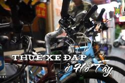 Thuê xe đạp ở Hồ Tây | Nhịp sống Hà Nội | 22/08/2023