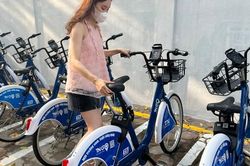 Trải nghiệm xe đạp công cộng giá chỉ bằng cốc trà đá tại Hà Nội