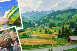 Netizen trầm trồ trước phong cảnh Việt Nam quá thơ mộng theo phong cách anime