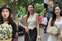 Từ Hoa hậu Thùy Tiên đến Đỗ Thị Hà, Phương Nhi đều mê mẩn góc sống ảo này ở Hà Nội