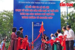 TP Hồ Chí Minh: Đổi tên Xa lộ Hà Nội thành đường Võ Nguyên Giáp