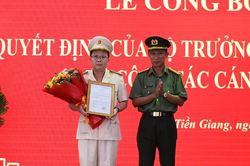 Chân dung tân Phó Giám đốc Công an tỉnh Tiền Giang Nguyễn Minh Tân
