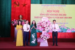 Đan Phượng dẫn đầu Thủ đô về tỷ lệ trường đạt chuẩn quốc gia