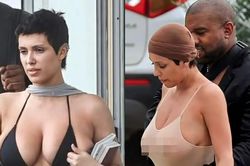 Vợ Kanye West có nguy cơ bị phạt vì mặc áo ngực ra đường