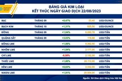 Giá hàng hóa suy yếu, khối lượng giao dịch vẫn tăng mạnh