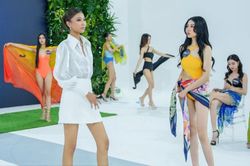 Thạch Thu Thảo áp lực khi lần đầu đào tạo catwalk thí sinh Miss Earth VN