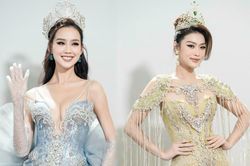 Thảm đỏ chung khảo Miss Grand VN: Bảo Ngọc - Thiên Ân đọ visual 'cực gắt'
