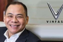 Sau 1 tuần, cổ phiếu Vinfast tăng kỷ lục, Chủ tịch Vingroup trở thành tỷ phú giàu thứ 5 châu Á