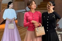 10 cách diện chân váy voan điệu đà và tôn dáng như phụ nữ Hàn