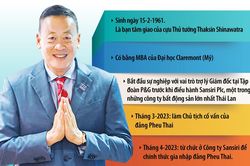 Ông Srettha Thavisin trở thành tân Thủ tướng Thái Lan
