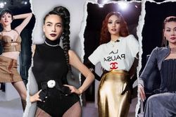 Thời trang dàn HLV The New Mentor tập 3: Hà Hồ bớt 'sến', Lan Khuê làm lộ kết quả?