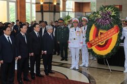Tổ chức trọng thể Lễ tang Phó Thủ tướng Chính phủ Lê Văn Thành theo nghi thức cấp Nhà nước