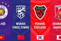 Kết quả bốc thăm Cúp C1 châu Á: Hà Nội FC cùng bảng Pohang Steelers, Wuhan và Urawa Red Diamonds