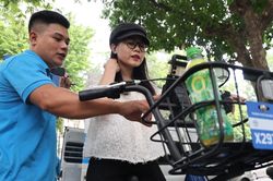 Xe đạp công cộng chính thức hoạt động ở Thủ đô