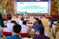 Khuyến nông cộng đồng để sản xuất cà phê không gây mất rừng