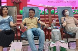 Đak Đoa tiếp nhận được 695 đơn vị máu tình nguyện