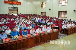 Tỉnh ủy Ninh Bình: Tổng kết 10 năm thực hiện Nghị quyết số 25 của Ban Chấp hành Trung ương Đảng khóa XI