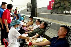 Tiếp nhận hơn 500 đơn vị máu từ chương trình Hiến máu tình nguyện ở Nho Quan