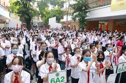 Hà Nội: Lễ khai giảng năm học mới thời lượng tối đa 60 phút