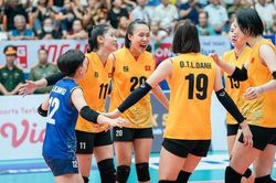 ĐT bóng chuyền nữ Việt Nam 1 thắng dễ Nhật Bản, giành vé vào trận chung kết VTV Cup 2023