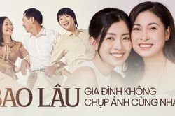 Trong điện thoại của bạn có bức ảnh gia đình nào không?