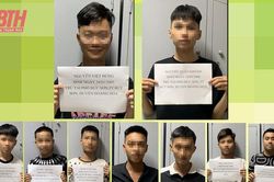 Bắt giữ 9 thanh, thiếu niên tụ tập gây rối trật tự công cộng và cướp tài sản