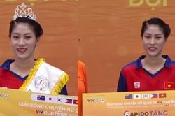 Kiều Trinh đoạt giải hoa khôi bóng chuyền VTV Cup, Trần Thị Thanh Thúy được vinh danh với danh hiệu cao quý