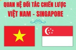Infographics | 50 năm quan hệ Việt Nam - Singapore: Đối tác tin cậy, bền vững