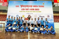Thanh Hóa nhất toàn đoàn tại Giải vô địch Vovinam miền Trung