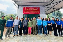 Pleiku: Bàn giao nhà tình nghĩa cho cựu chiến binh Kpă Bêu